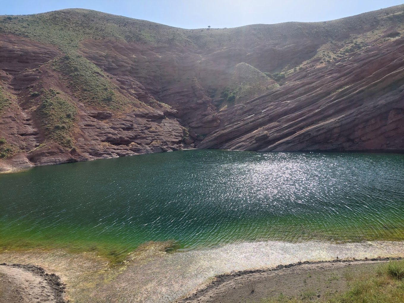 دریاچه آل بوم در الموت