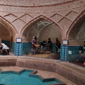 حمام قجر از مکان های تاریخی شهر قزوین