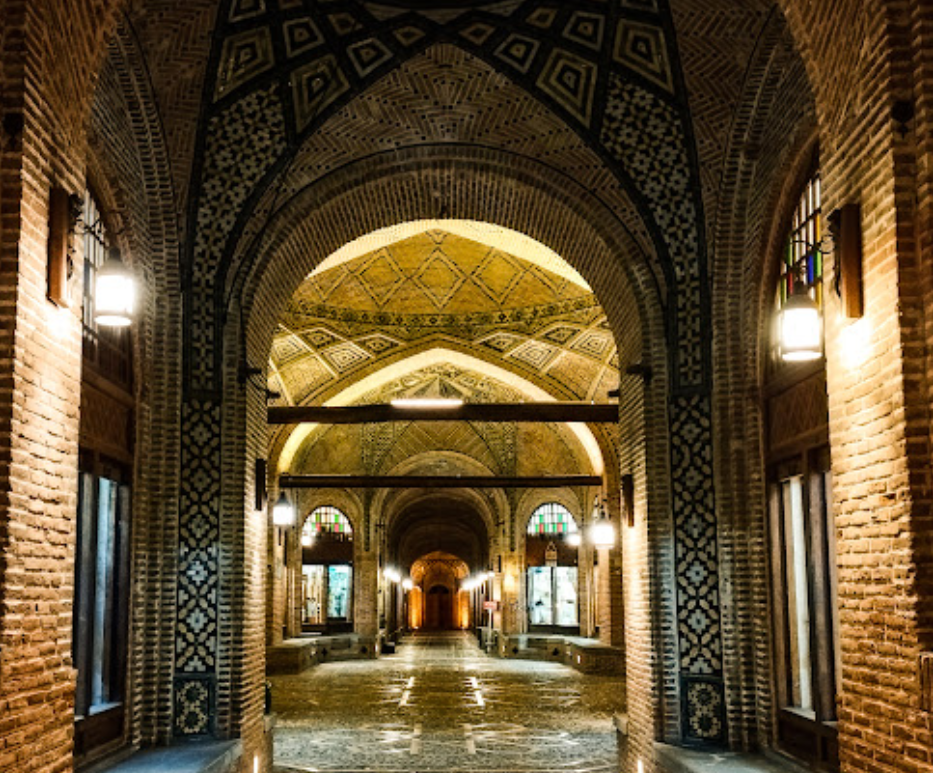 سرای سعدالسلطنه قزوین از آثار تاریخی شهر قزوین